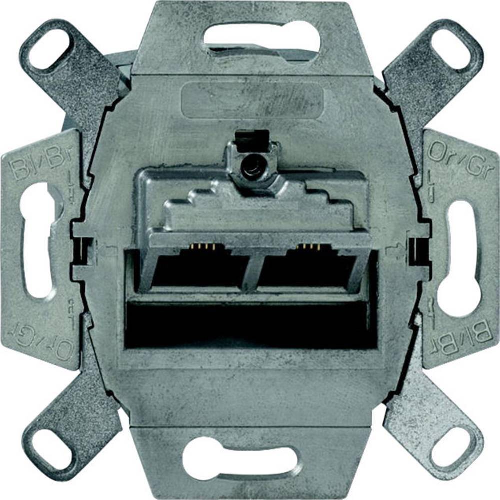 Busch-Jaeger RJ-45 Metallisch Steckdose
