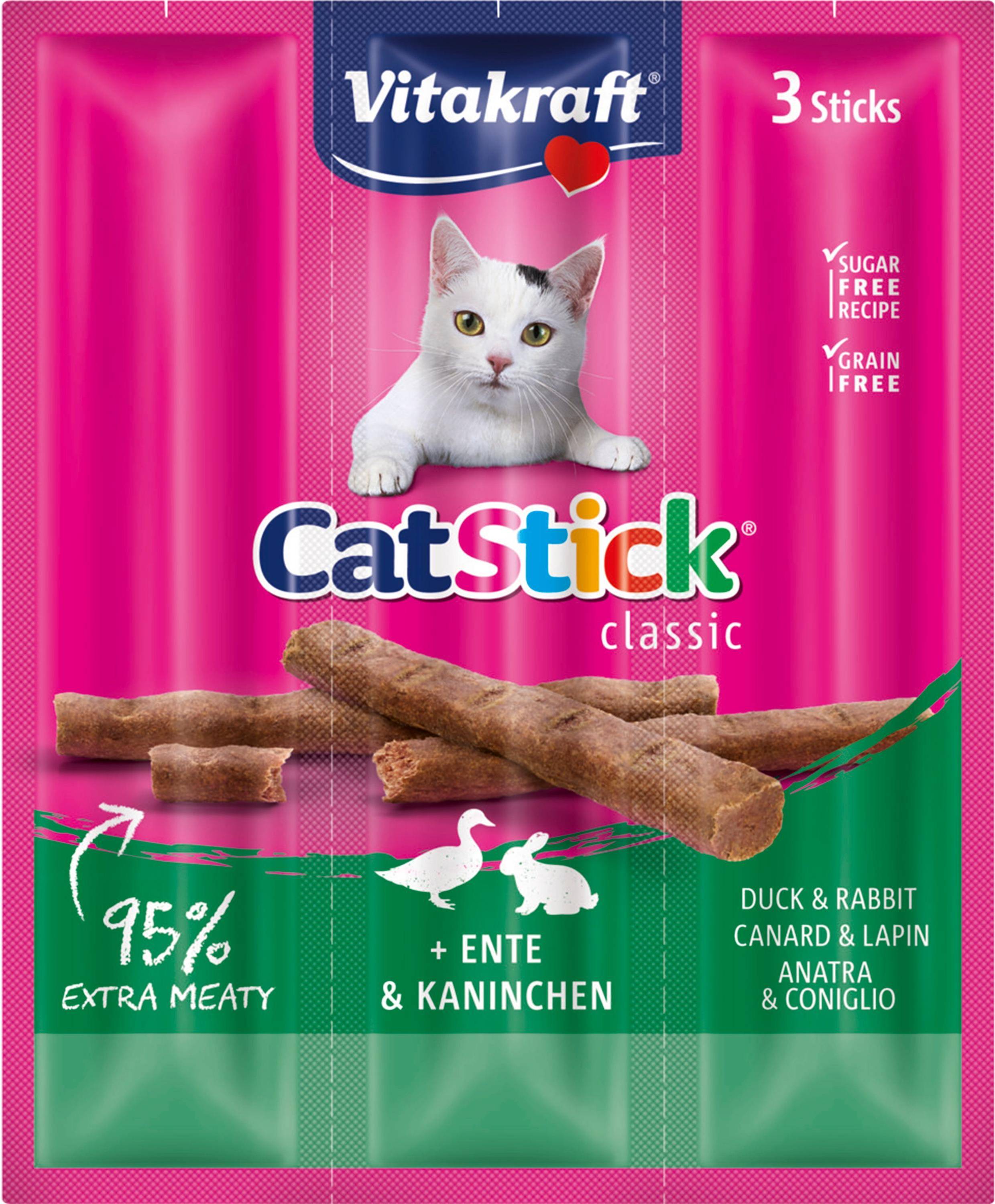 Cat Sticks with Rabbit & Duck 