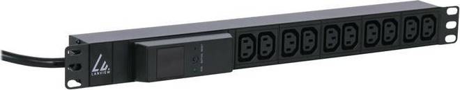 Lanview 19 Inch Rack Mount Power Strip 16A