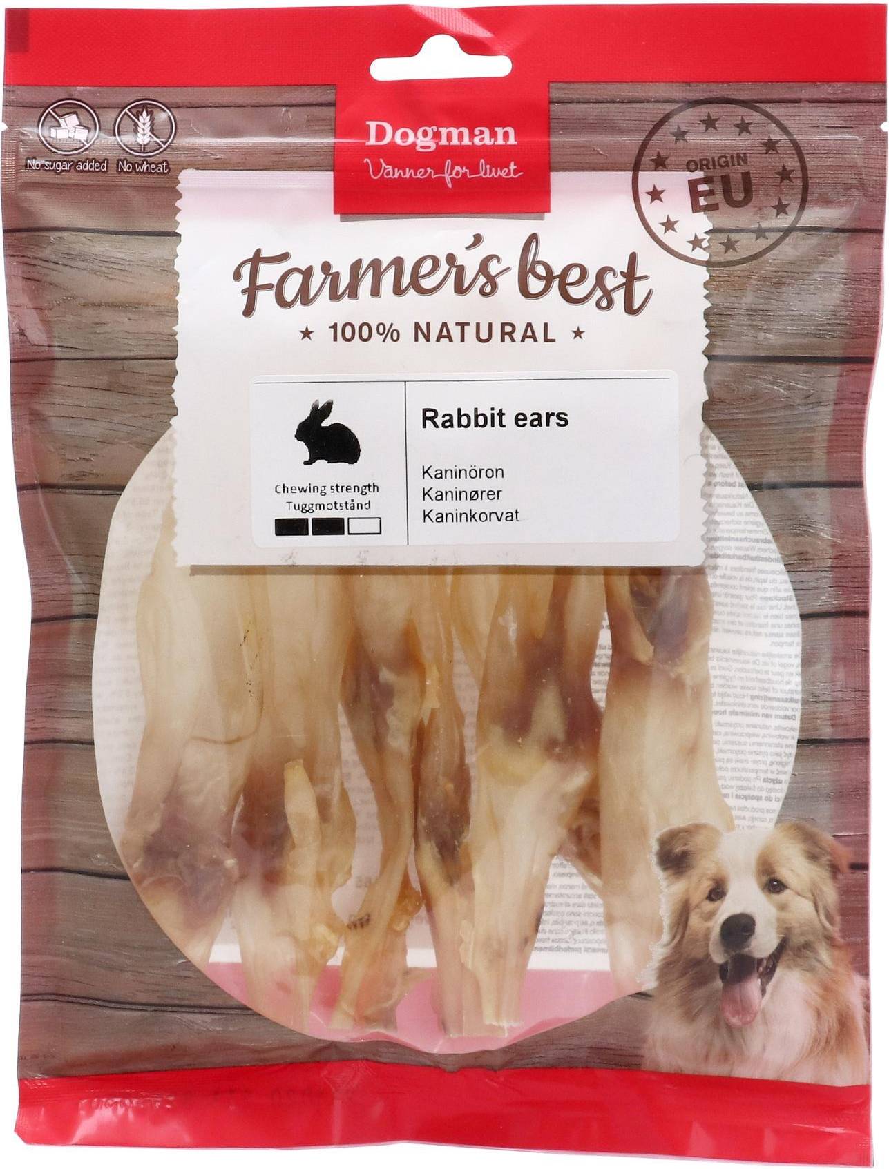 Dogman Rabbit ears 60g
