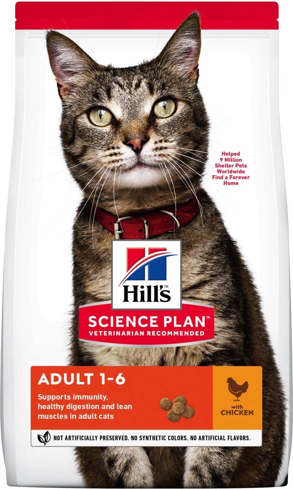 Hills Science Plan Adult Cat Chicken Kattefoder 7 kg.