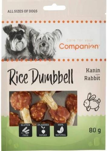 Companion Rabbit Rice Dumbbell små