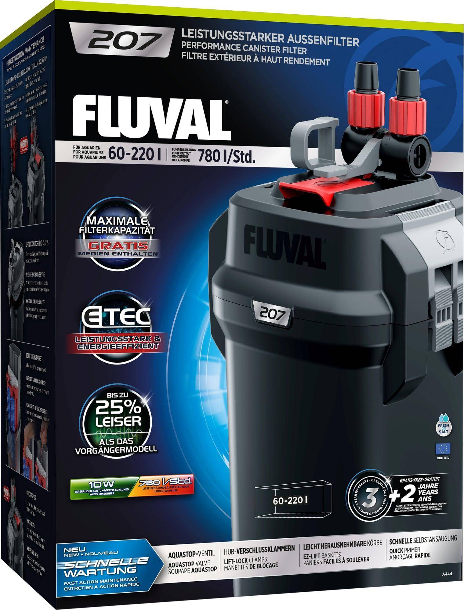 Fluval 207 Performance Canister Filter