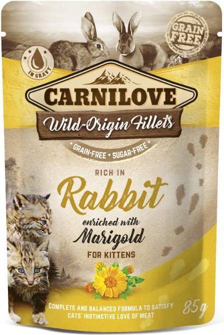 Carnilove Kitten Rabbit & Marigold 85