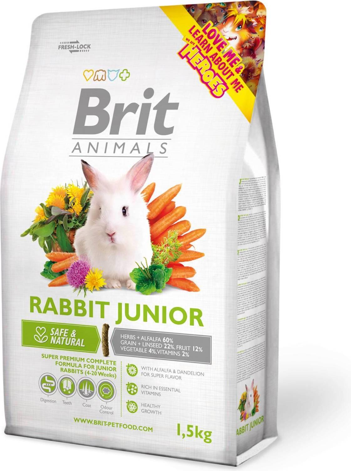 Brit Animals Rabbit Junior Complete 12kg