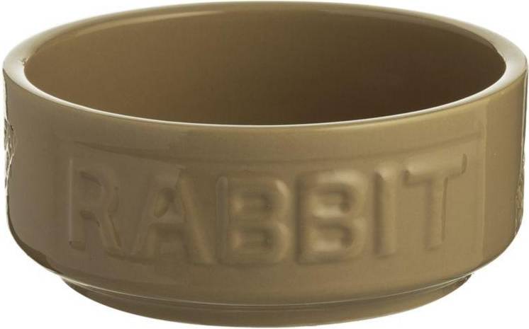 Mason Cash Cane Lettered Rabbit Bowl