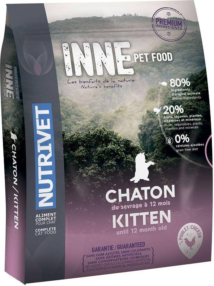 Nutrivet Inne Cat Kitten kattfoder 2