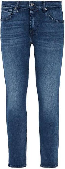 7 For All Mankind Slimmy R Legend Rinse Blue Jeans - Mörkblå