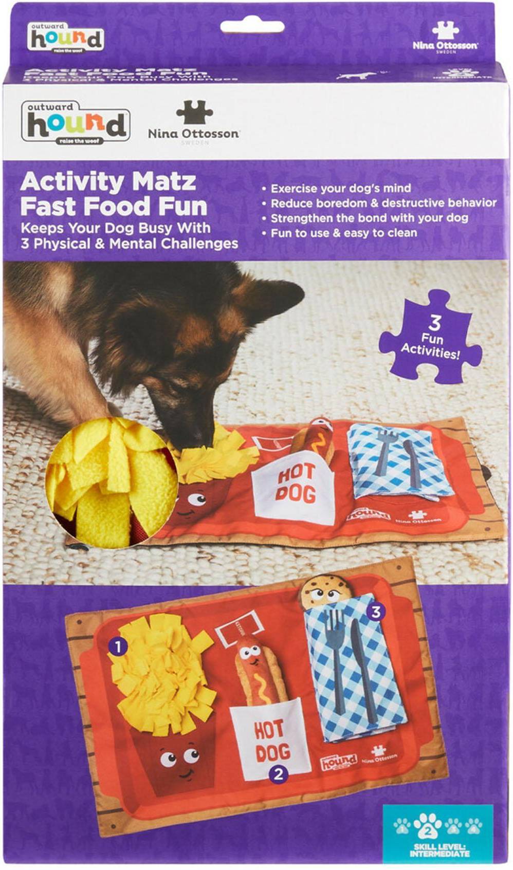 Activity Matz Fast Food Fun Game