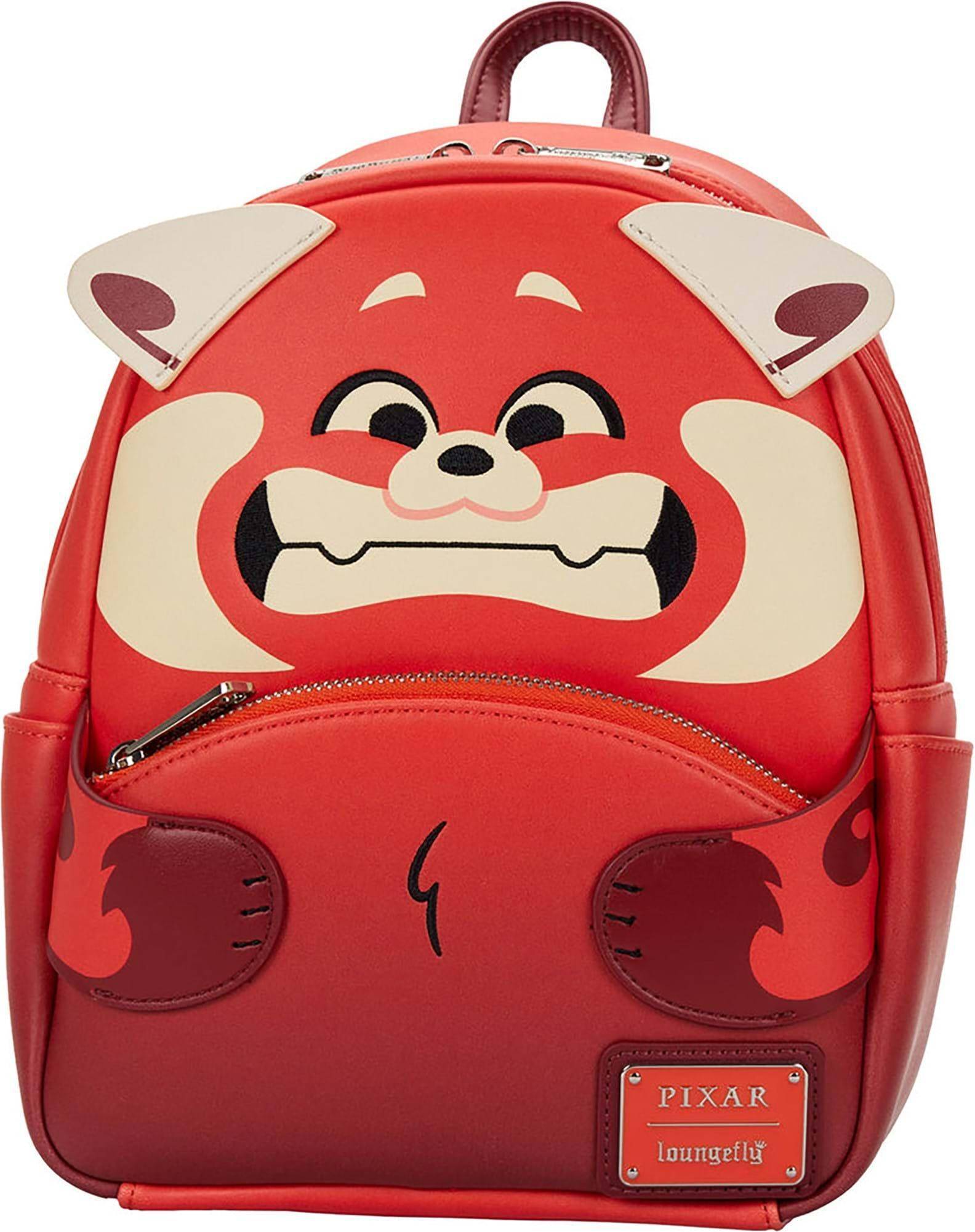 Turning Red Panda Cosplay Mini Backpack - Red