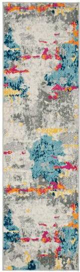 World Rug Gallery Transitional Distressed Modern Multicolor 24x84"