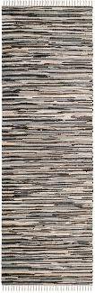Safavieh Rag Rug Collection Black 27x72"