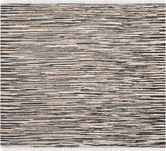 Safavieh Rag Rug Collection Black 72x72"