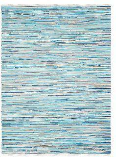 Safavieh Rag Rug Collection Blue, Turquoise, Multicolor 30x48"
