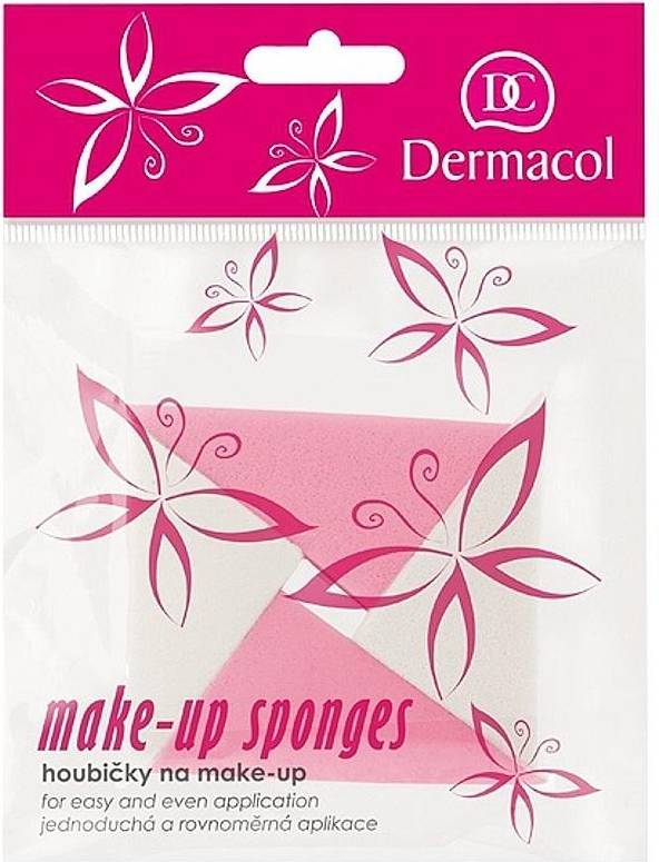 Dermacol Accessories Triangular Make Up Sponge 4 pc
