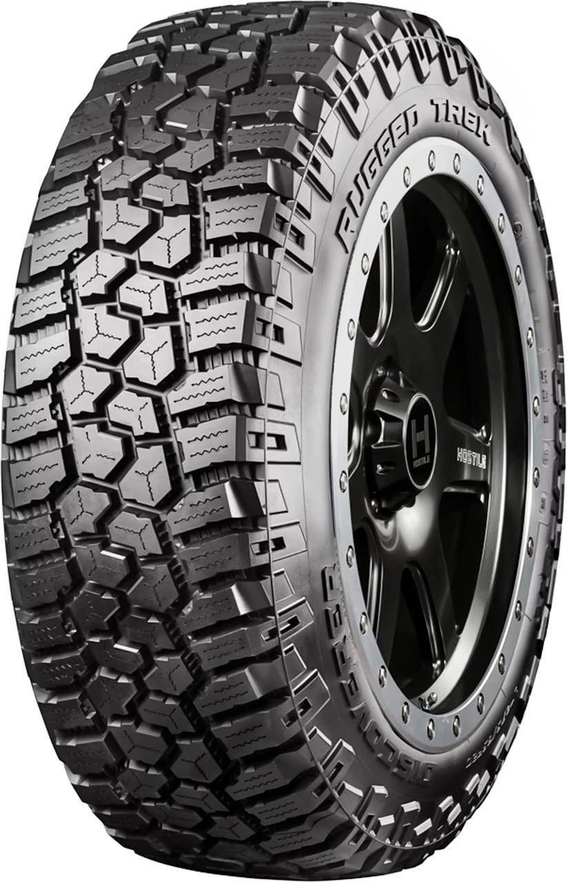 Discoverer Rugged Trek 275/70R18, All Season, Rugged Terrain tires.