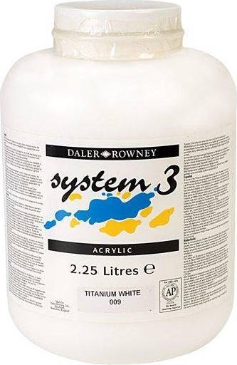 Daler Rowney System 3 2,25L Titanium White