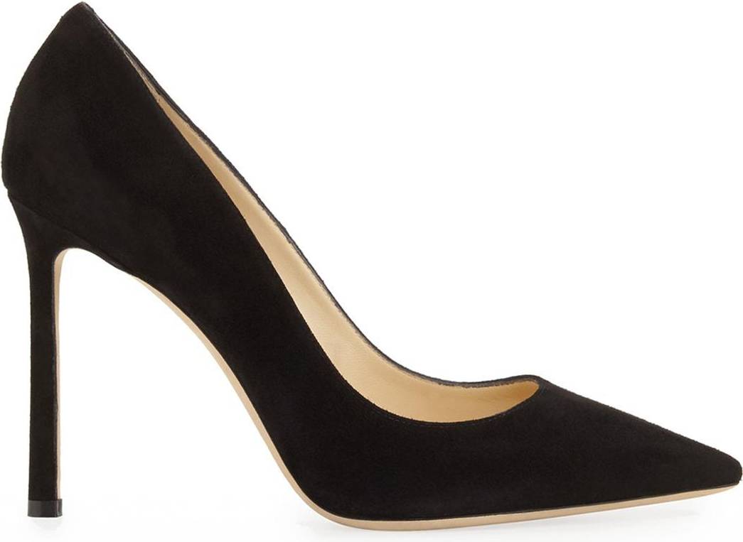 Jimmy Choo Romy Ruskindspumps - Sort