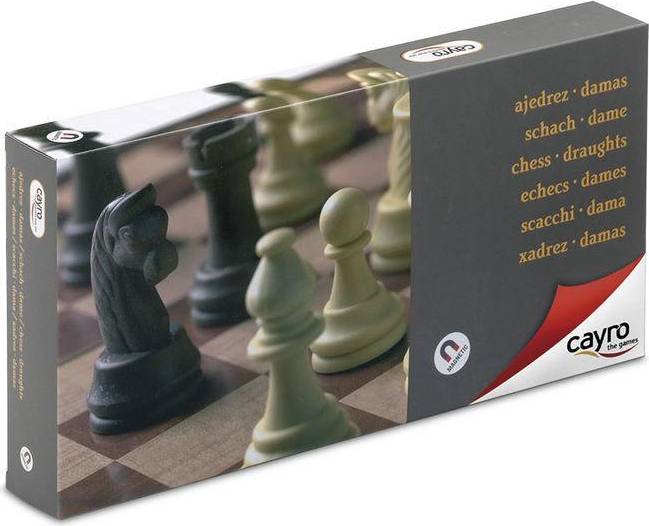 Magnetic Chess & Draught Set Large