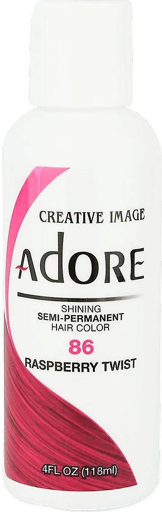 Adore Creative Image Semi-Permanent Hair Color #086 Raspberry Twist 2-pack