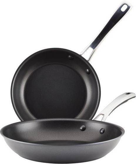 Rachael Ray Cook + Create Hard Anodized Cookware Set 2 Parts