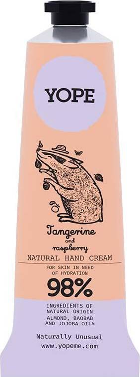 Yope Hand Cream Tangerine and Raspberry