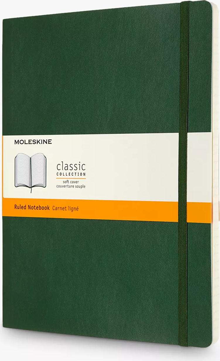 Extra Large Soft Cover Ruled Notebook