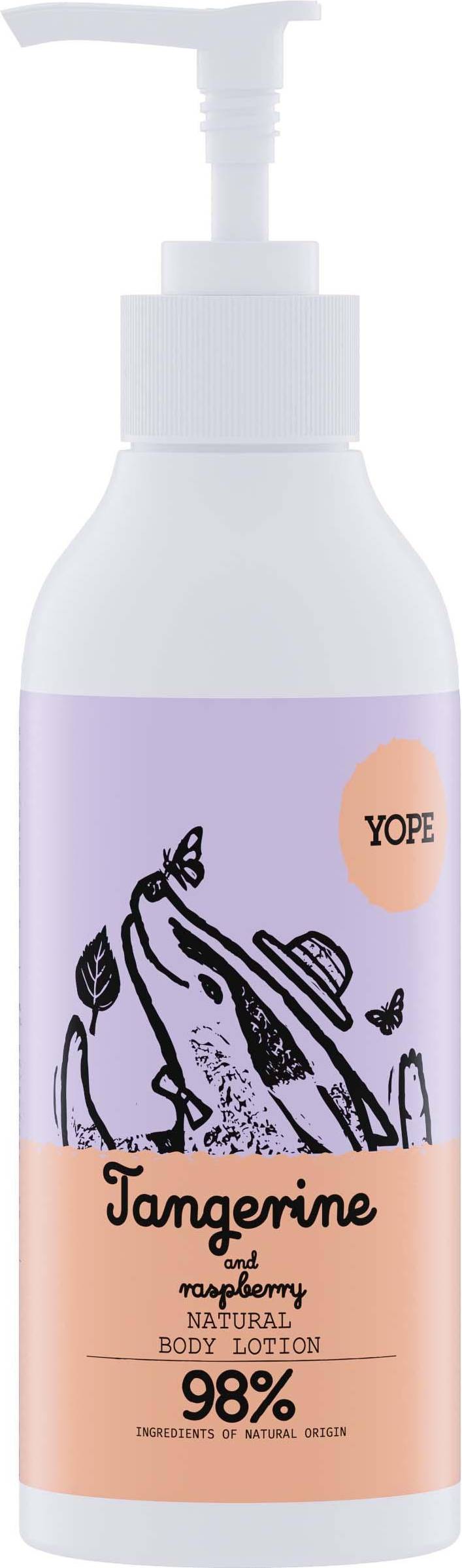Yope Body Lotion Tangerine and Raspberry