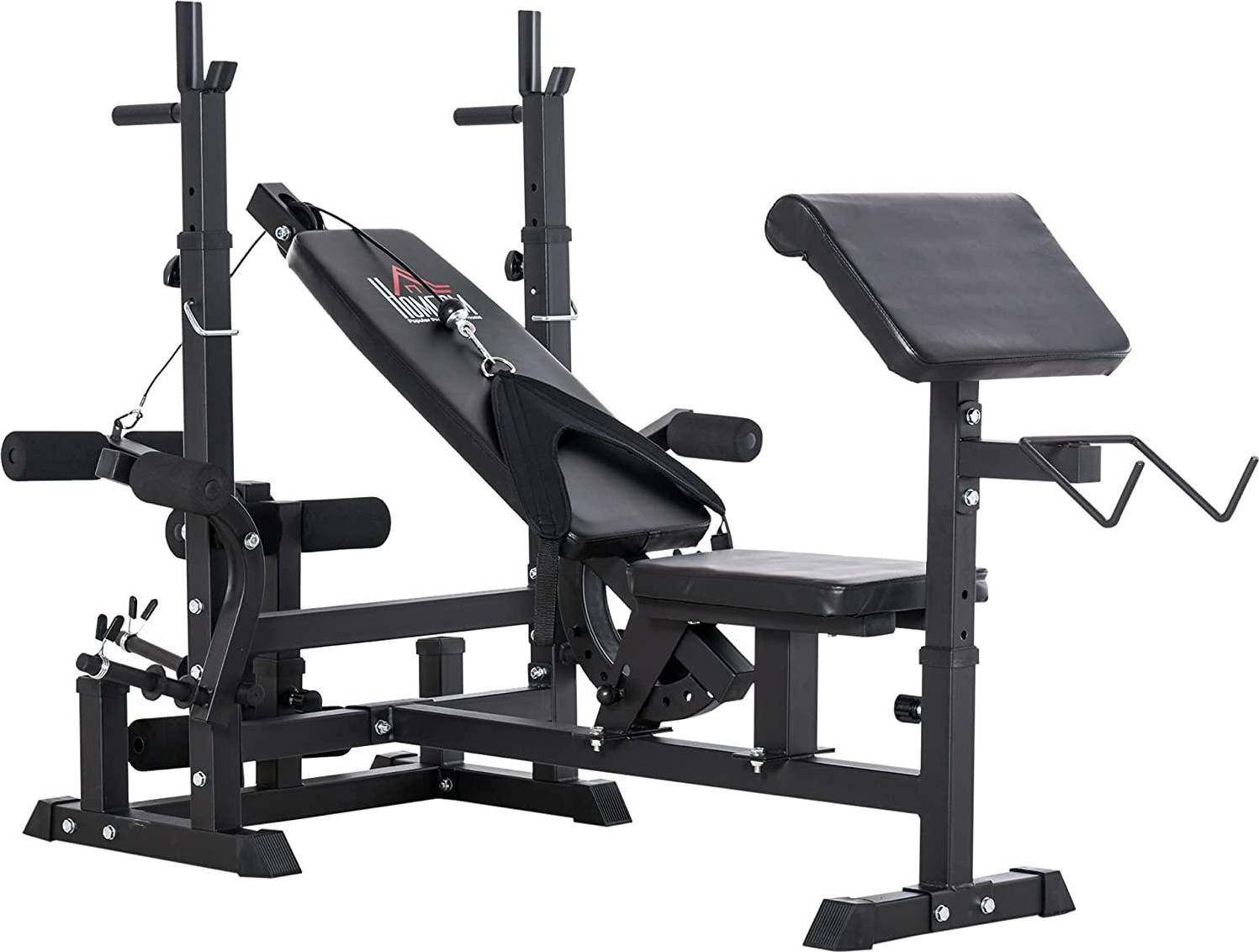 Multi gym bench Homcom Multi Position Olympic Home Gym