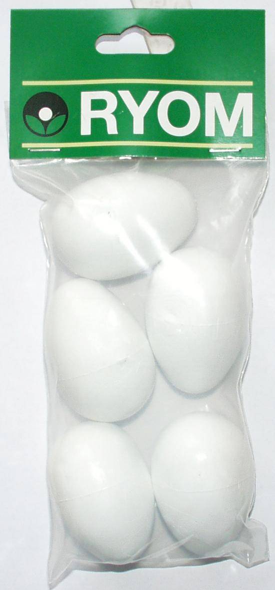 redeæg plastik 5 stk.