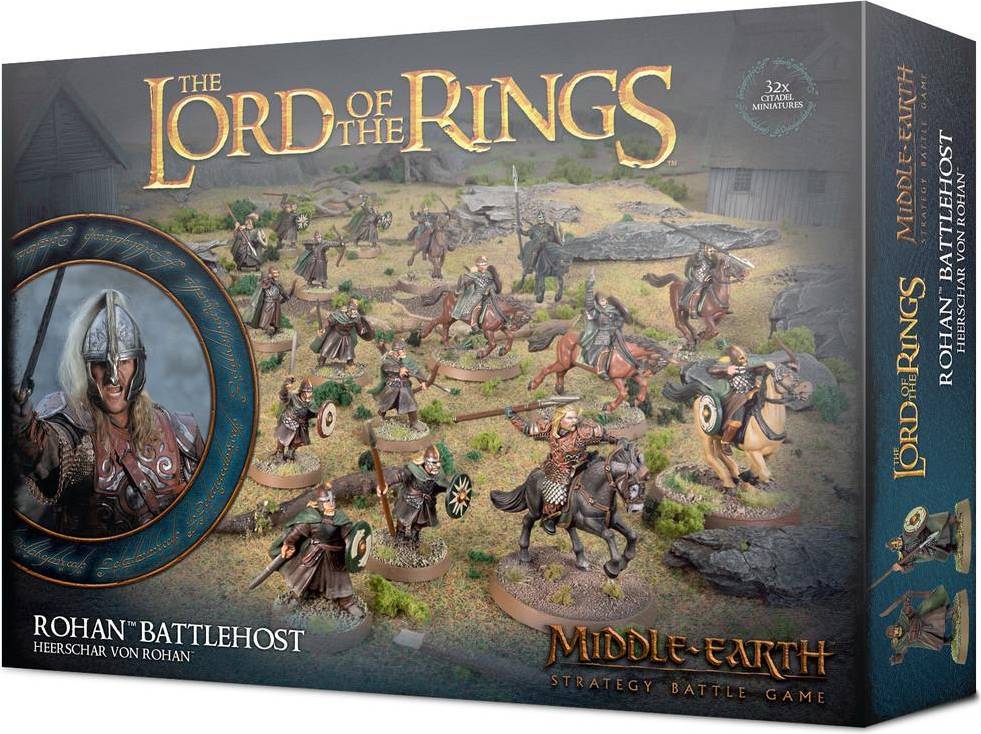 Games Workshop Middle-Earth Strategy Battle Game Rohan Battlehost