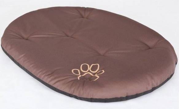  Oval cushion Light brown R2