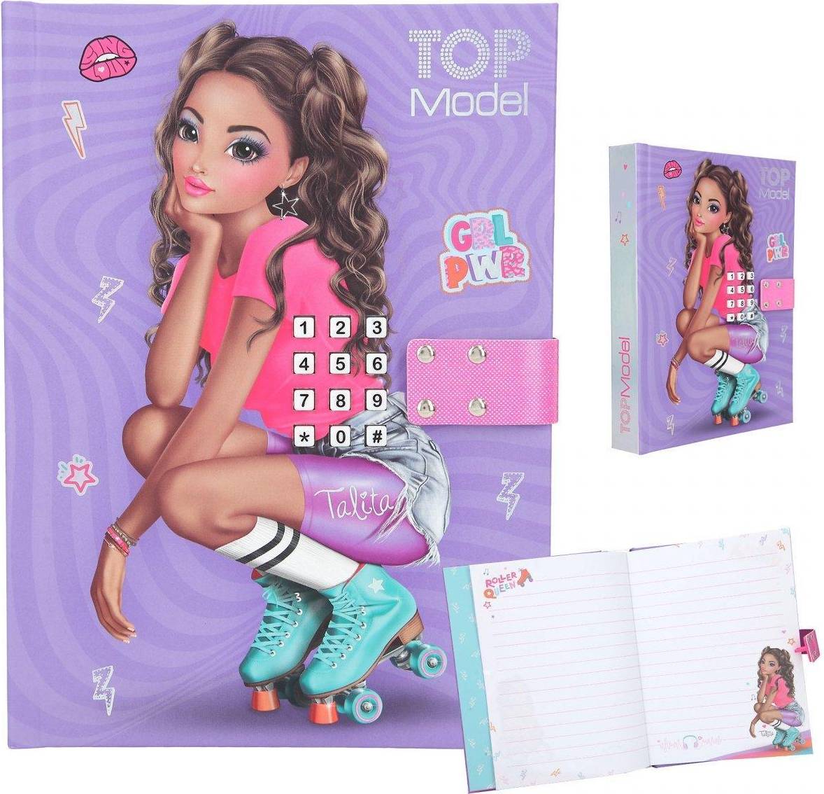 Depesche Top Model Diaries with Code Lock & Music Tiny Dancer