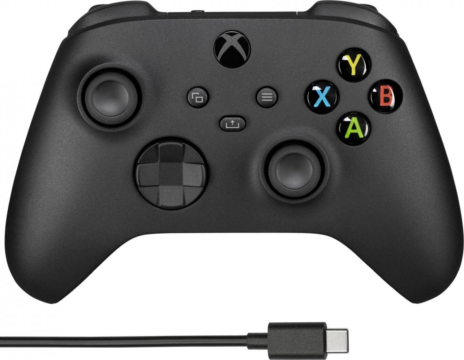 Microsoft Wireless Controller With USB-C Cable - Black