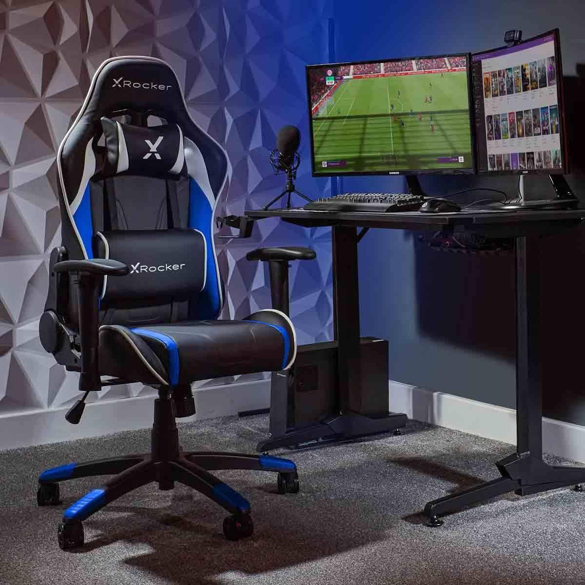 X-Rocker Agility Compact eSports Gaming Kontorstol 100 kg