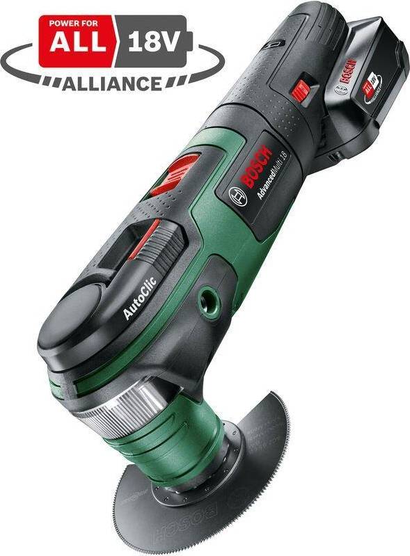 Bosch multi tool Bosch Green AdvancedMulti 18 18V Cordless Multi-tool