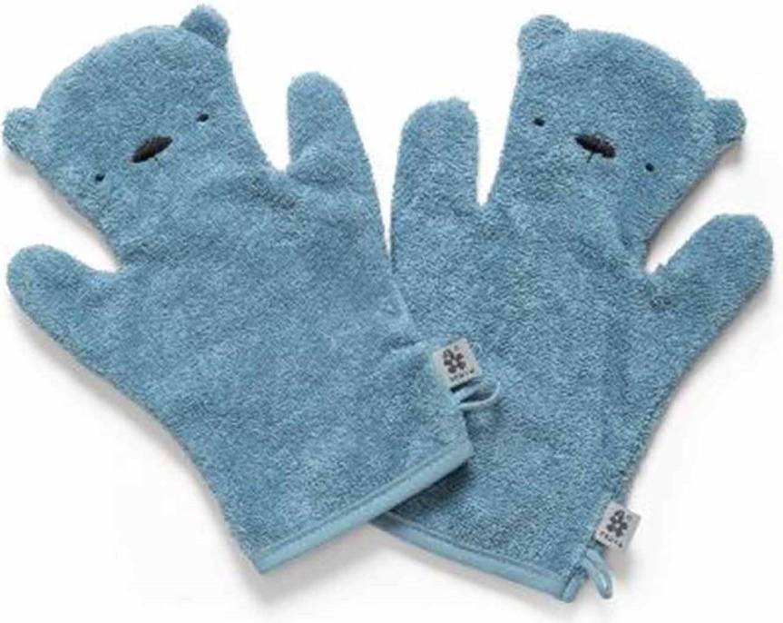 Sebra Terry Bath Puppet Set Milo