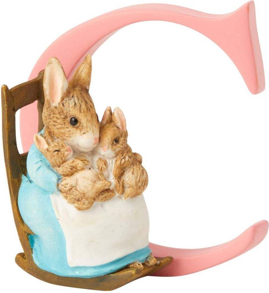 Peter Rabbit Alphabet Letters Figurine