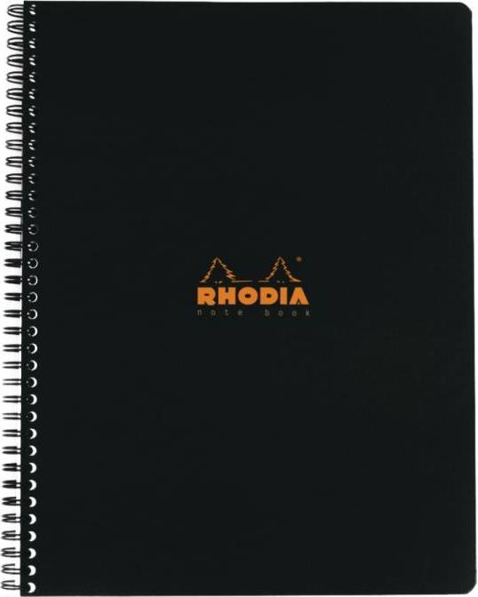 Clairefontaine Rhodia Notebook Spiral A4 Rutat