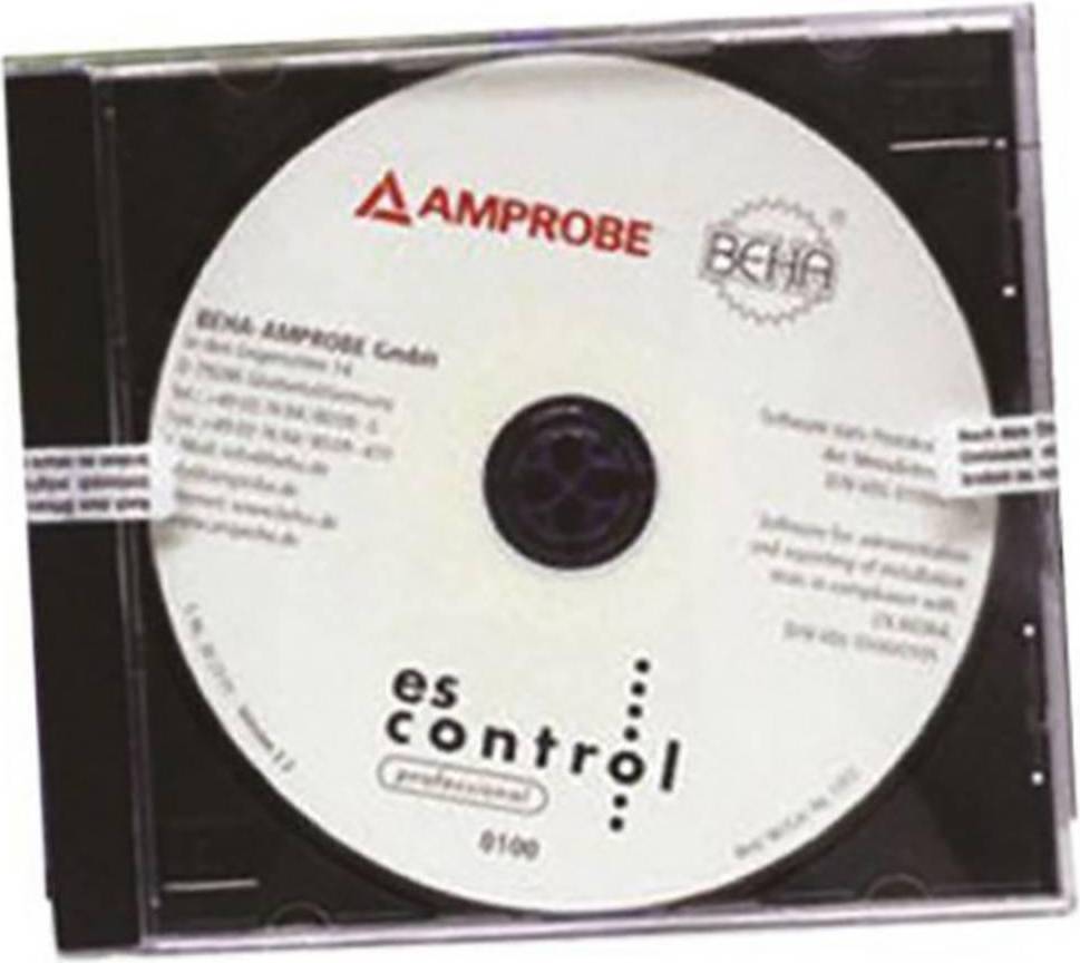 Fluke Amprobe ES Control Software CD for Electrical Measurement Tools