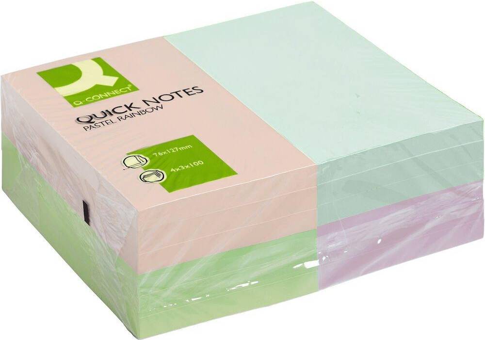 KF01349 Rectangle Multicolour 100sheets self-adhesive