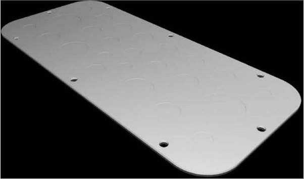 Metalflange Ax Knockout Str 2