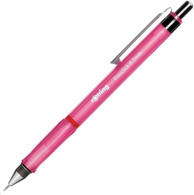 Rotring Visuclick Stiftpenna 0.7 Rosa