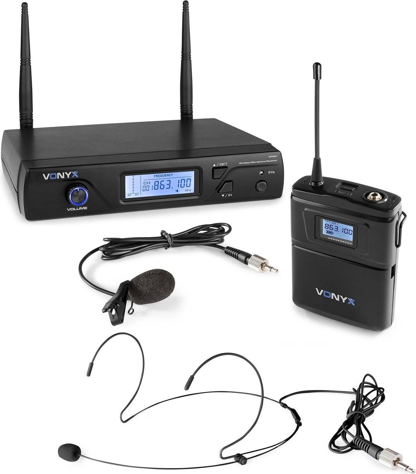 WM61B UHF Wireless Microphone System