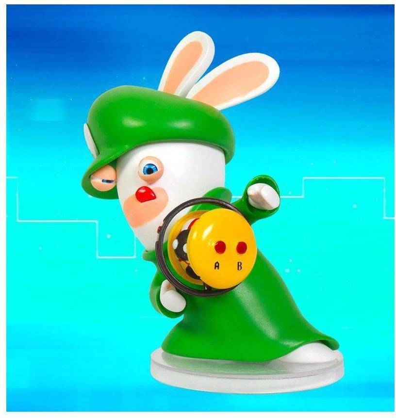 Mario and Rabbids Kingdom Battle 3 Inch figurine Rabbid Luigi