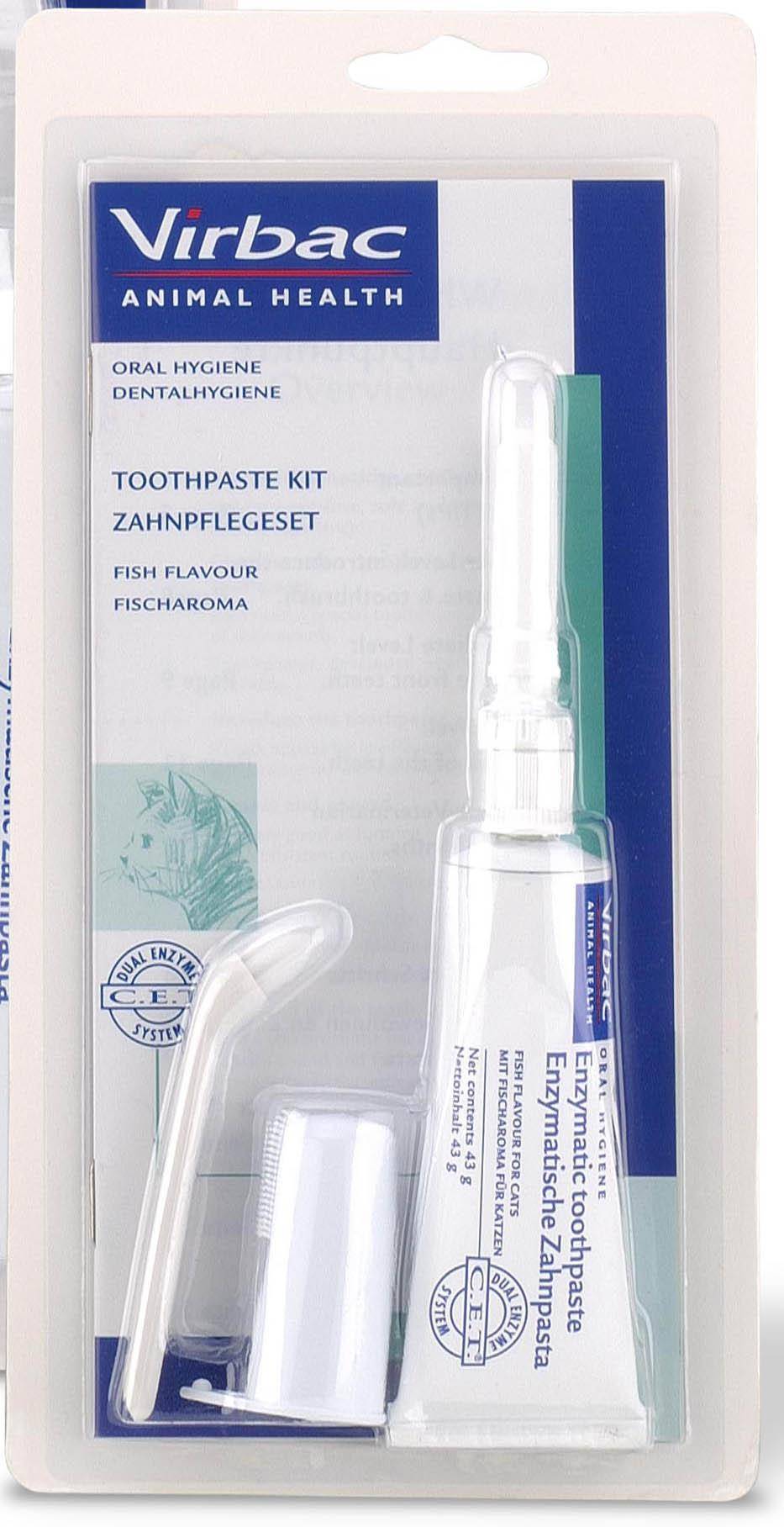 Fish Flavour Toothpaste Kit for Cats