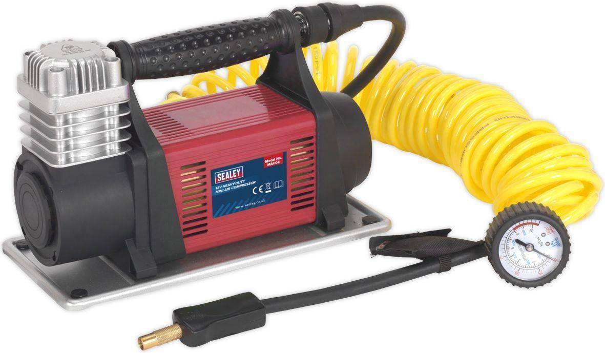 12v kompressor Sealey Tyre Inflator Mini Air Compressor 12V Heavy-Duty