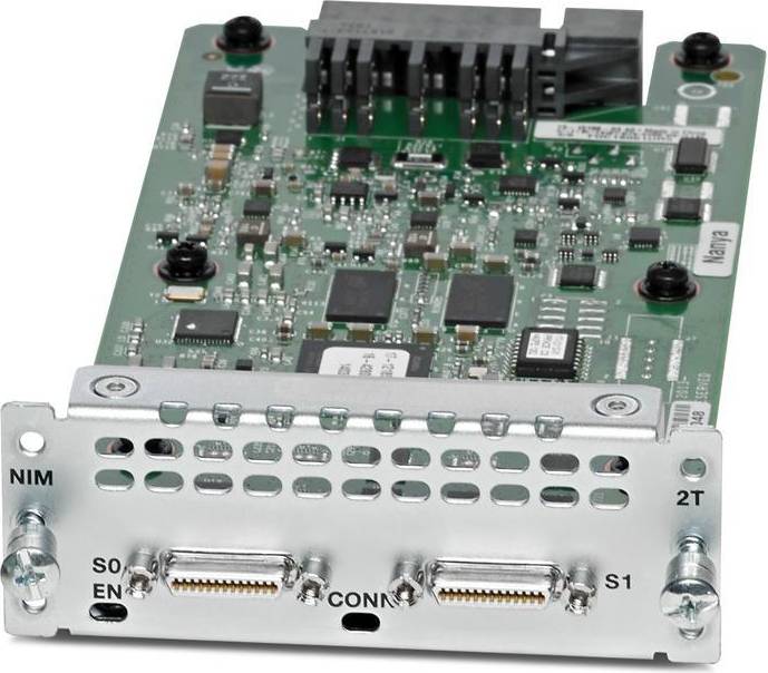 NIM-2T= 2-Port Serial WAN Interface Module