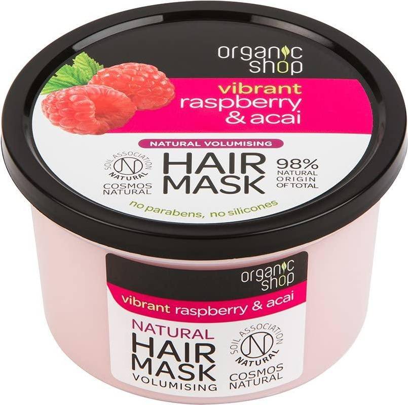 Organic Shop Hair Mask Raspberry & Acai 250ml250g