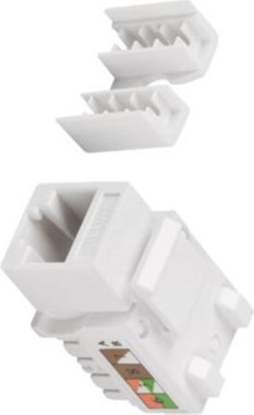 KSU6-1090 Keystone Modular RJ45 UTP Cat6 Mono Adapter